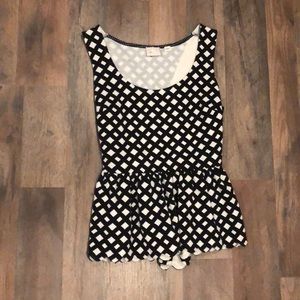 Anthropolgie Peplum Tank Top